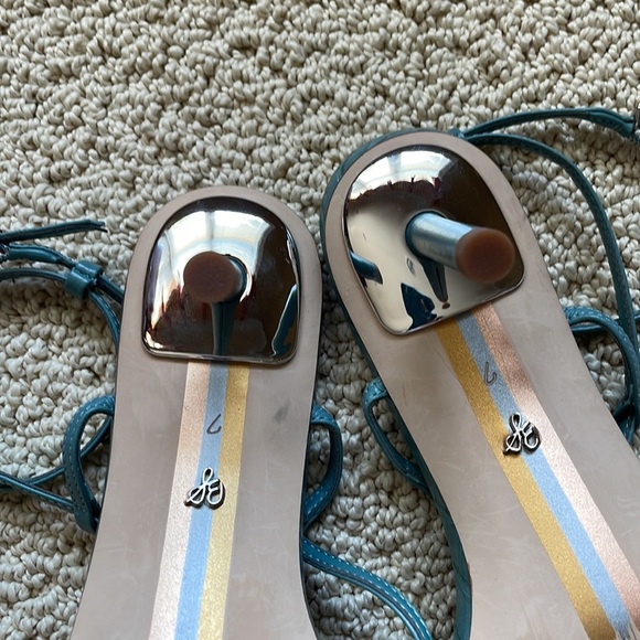 Sam Edelman Blue Sage Strappy Pippa Sandals - Picture 8 of 10